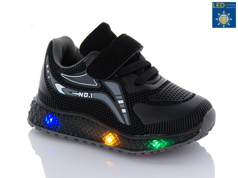 Кроссовки OkShoes (23-28) SP232-7 LED (деми)