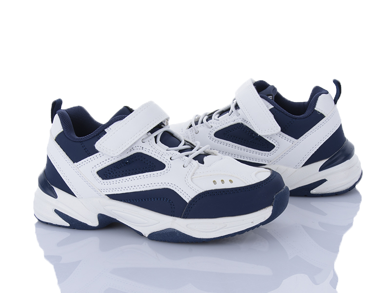Кроссовки Цветик (32-37) LC817 blue-white (деми)