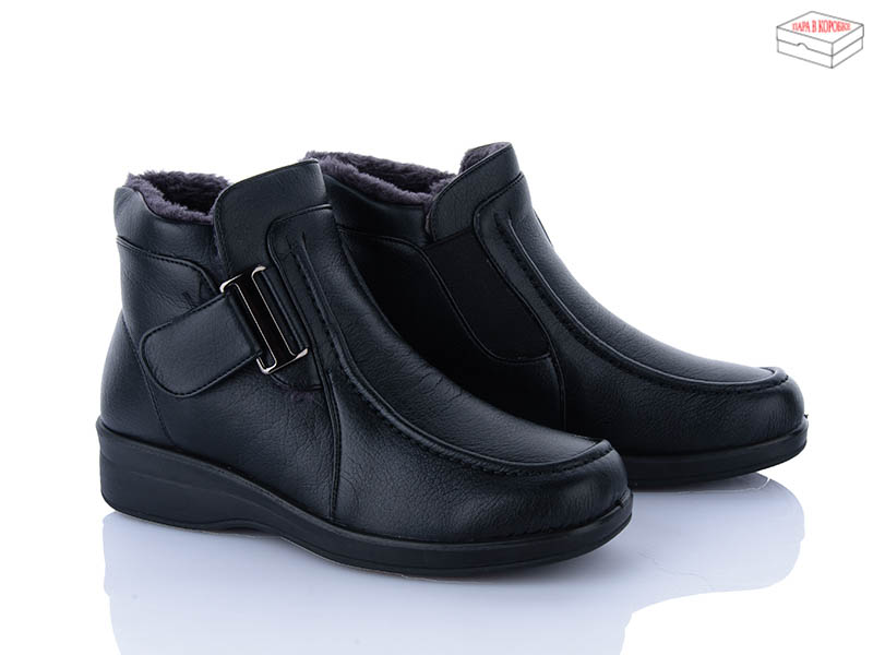 Ботинки Yuemingzu (37-43) 807 black (зима)