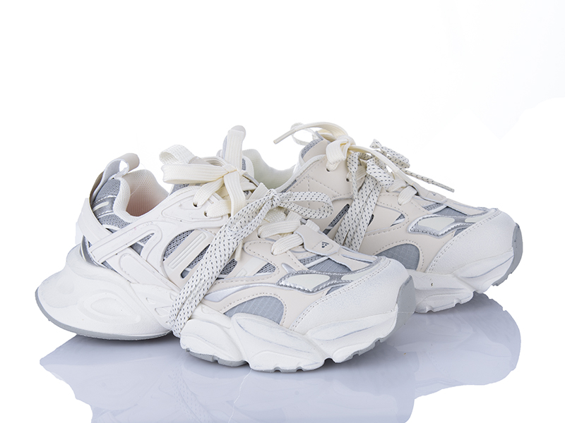 Кроссовки Clibee (32-37) BN250501 white (деми)