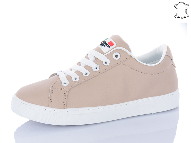 Кеды JIBUKANG (36-41) A01773 beige (деми)