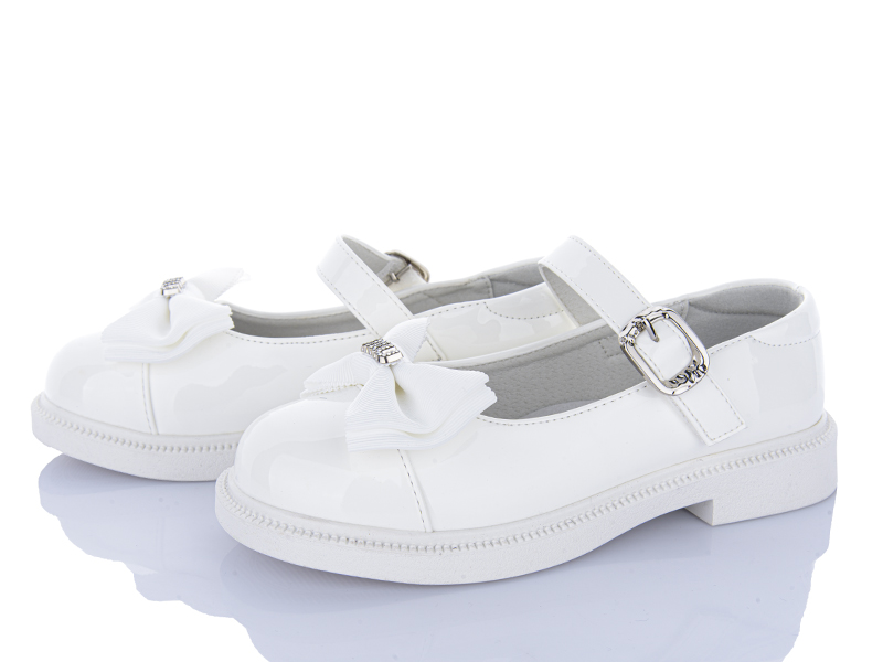 Туфли Clibee (31-36) B1666P white (деми)