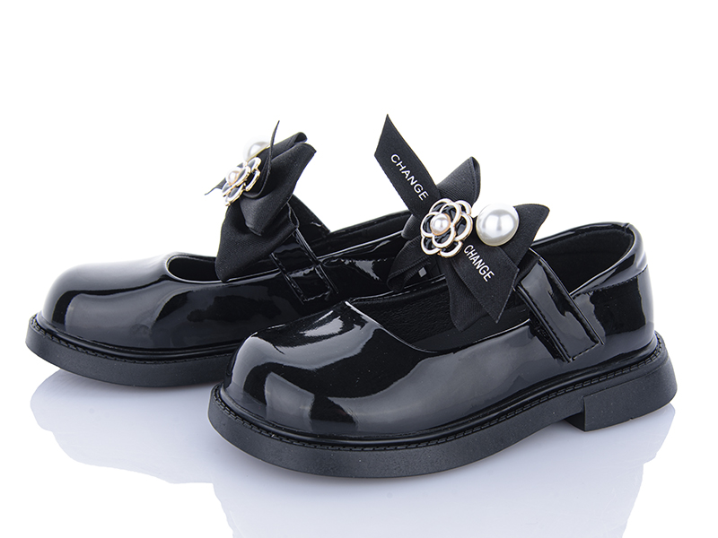 Туфли Clibee (26-30) B219 black (деми)