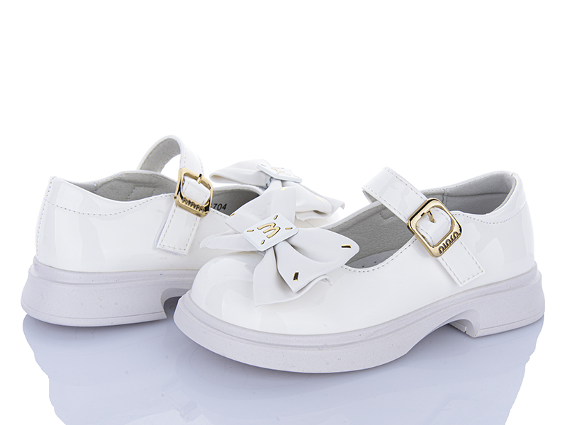 Туфли Clibee (26-31) B5704 white (деми)