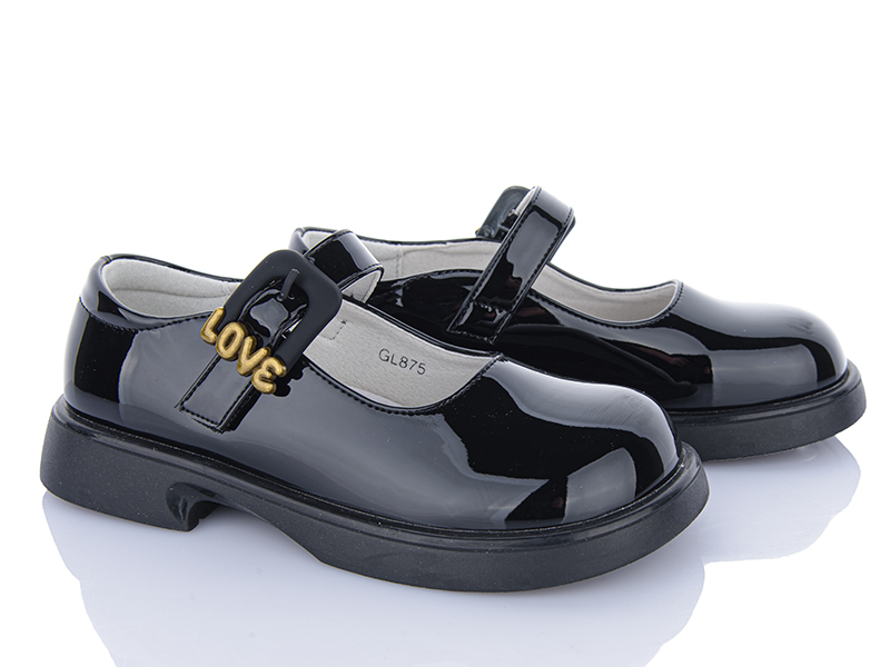 Туфли Clibee (28-33) GL875P black (деми)