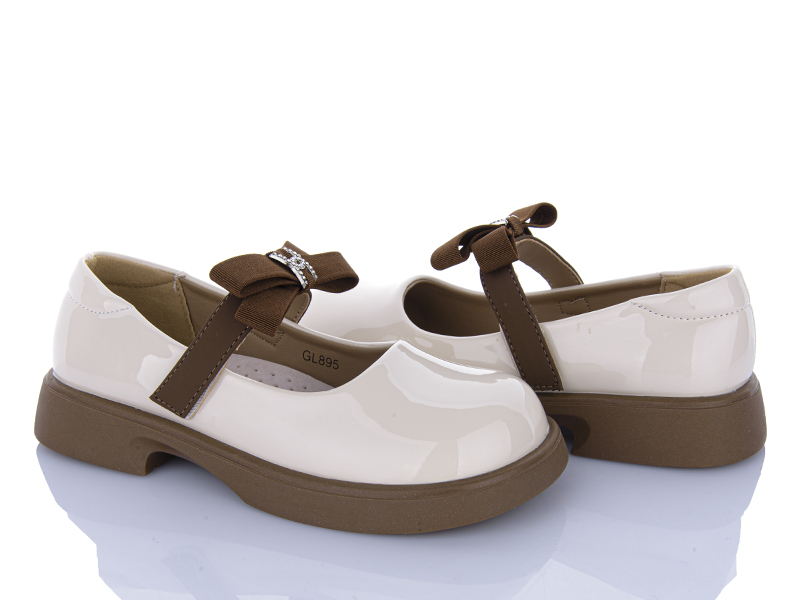 Туфли Clibee (32-37) GL895 beige (деми)