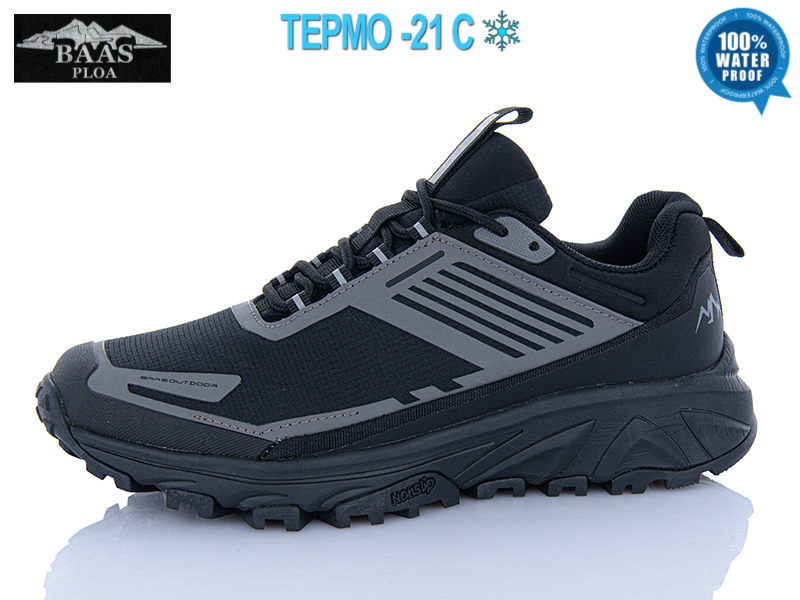 Кроссовки Baas (36-41) L1882-21 термо (зима)