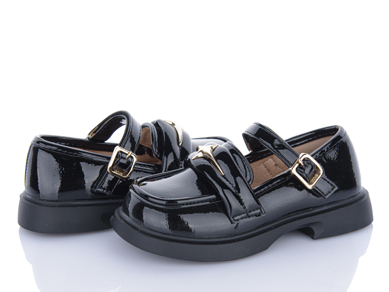 Туфли Clibee (28-33) B1111-30 black (деми)