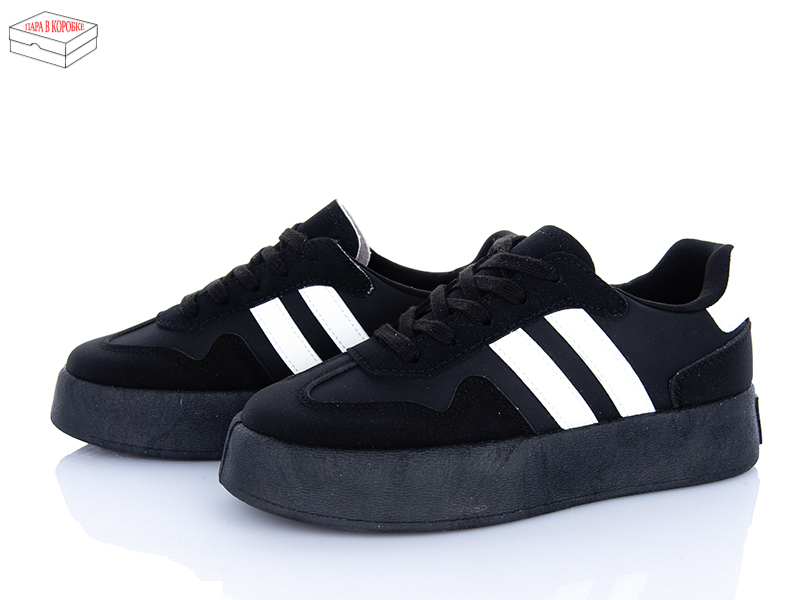 Кроссовки Ailaifa (36-41) DX18 black (деми)