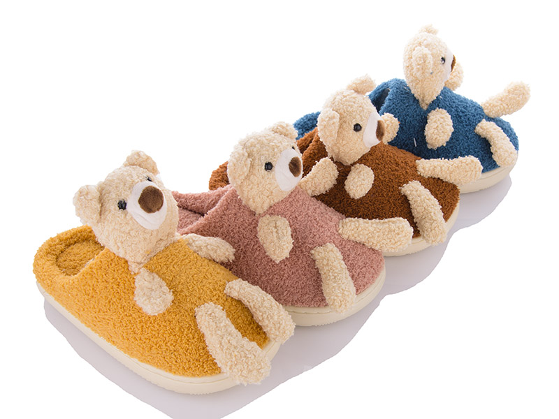 Тапочки Plaazzo (36-41) W698 mix (зима)