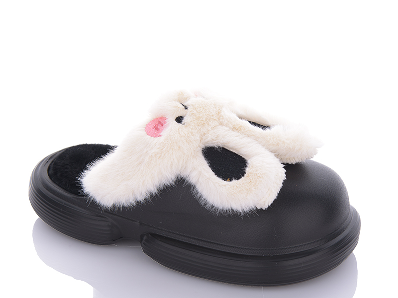 Тапочки Lion (36-41) 2336 black (зима)