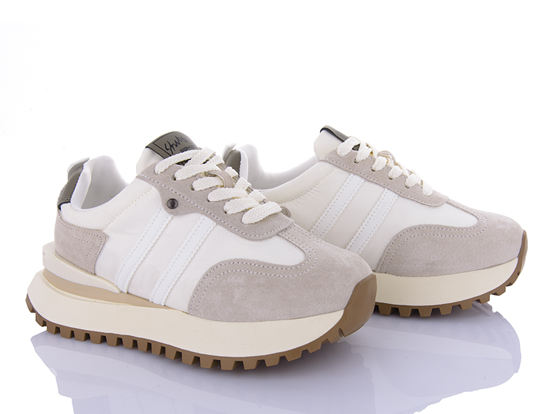 Кроссовки VIOLETA (36-41) 197-198 beige (деми)