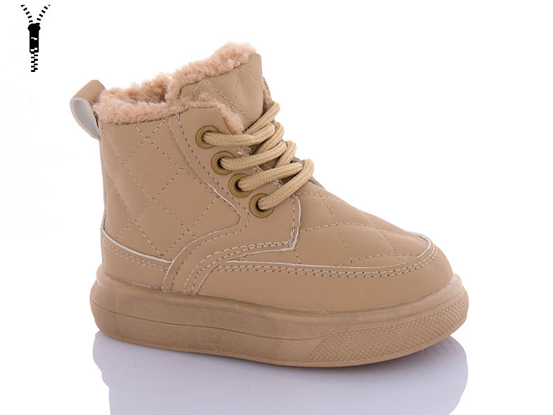 Ботинки Yalike (21-25) 950-2 beige (зима)