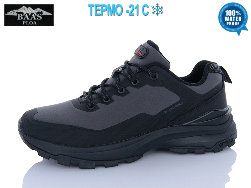 Кроссовки Baas (36-41) L1887-2 термо (зима)
