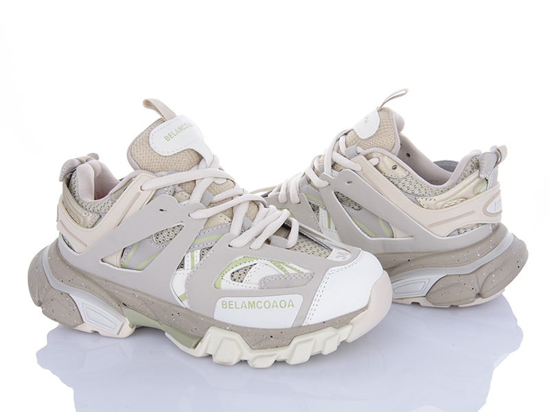 Кроссовки Clibee (36-40) DC1101 beige (деми)
