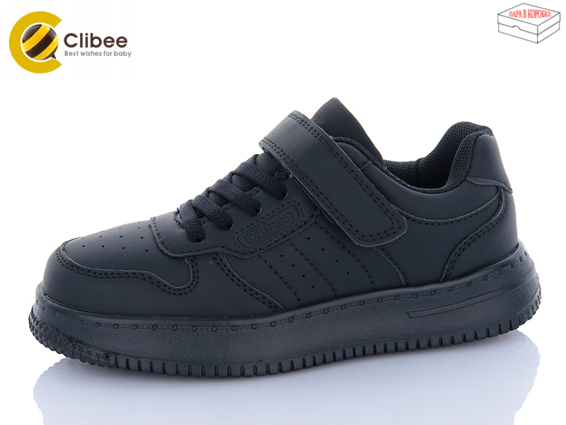 Кроссовки Clibee-Apawwa (31-36) EC502-1 black (деми)