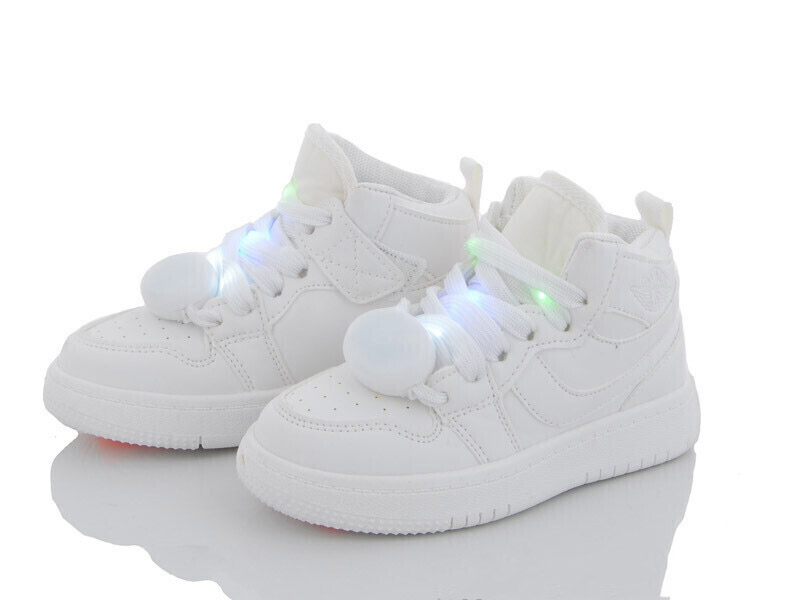 Кроссовки OkShoes (26-31) A05 LED (деми)