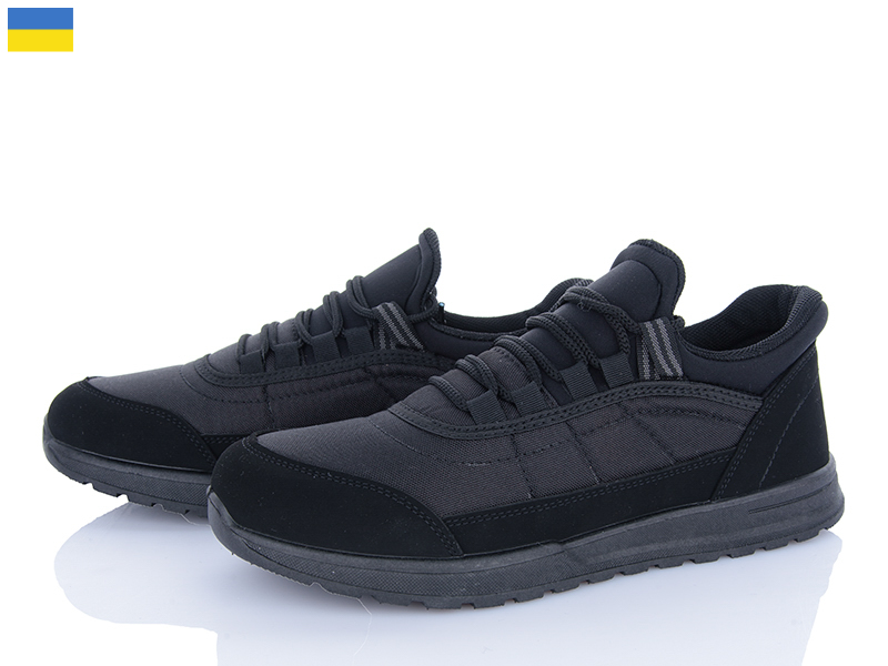 Кроссовки Roks (40-45) 4240 чорний (деми)