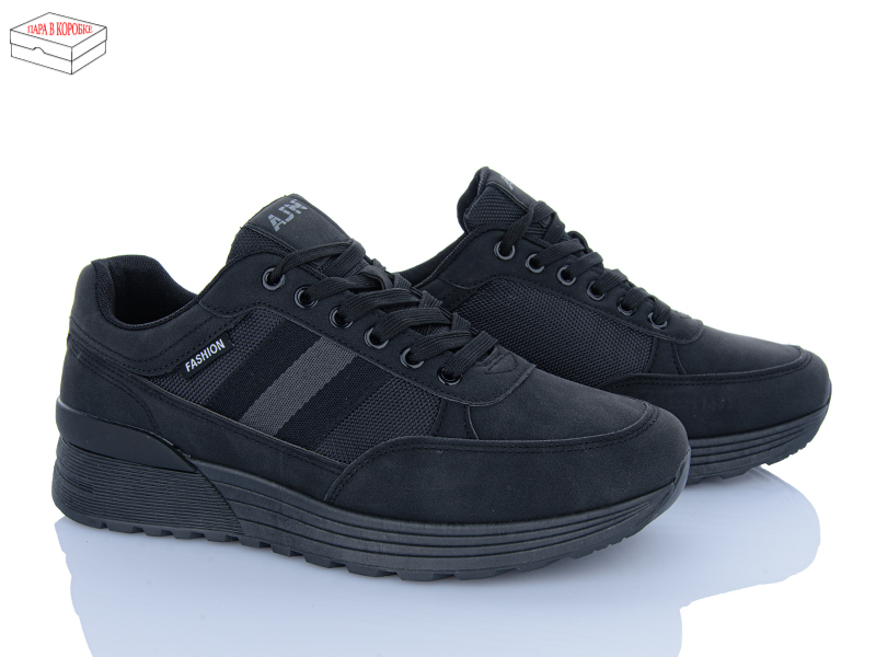 Кроссовки Мир (40-45) 4179-A002 black (деми)