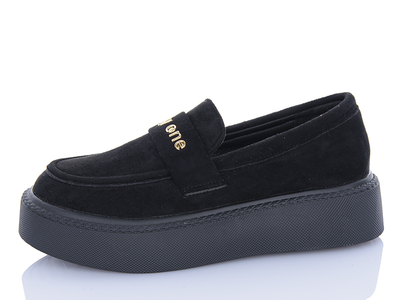 Туфли VIOLETA (36-41) 197-205 black (деми)