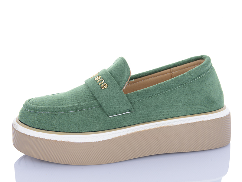 Туфли VIOLETA (36-41) 197-205 green (деми)