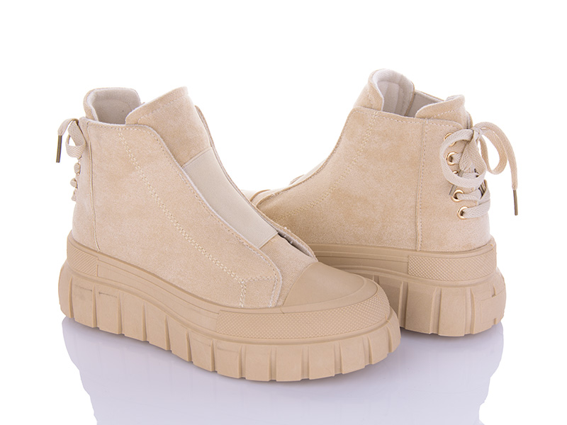 Ботинки VIOLETA (36-41) 20-956 beige (деми)