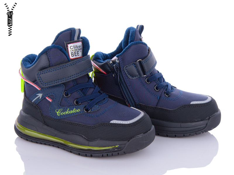 Ботинки Clibee (26-31) P804 blue-green (деми)