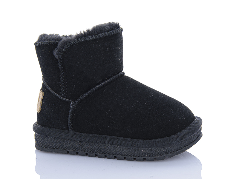 Угги Ashiguli (26-31) B313 black (зима)