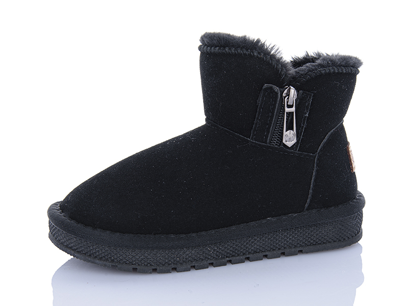 Угги Yalike (32-37) A312 black (зима)