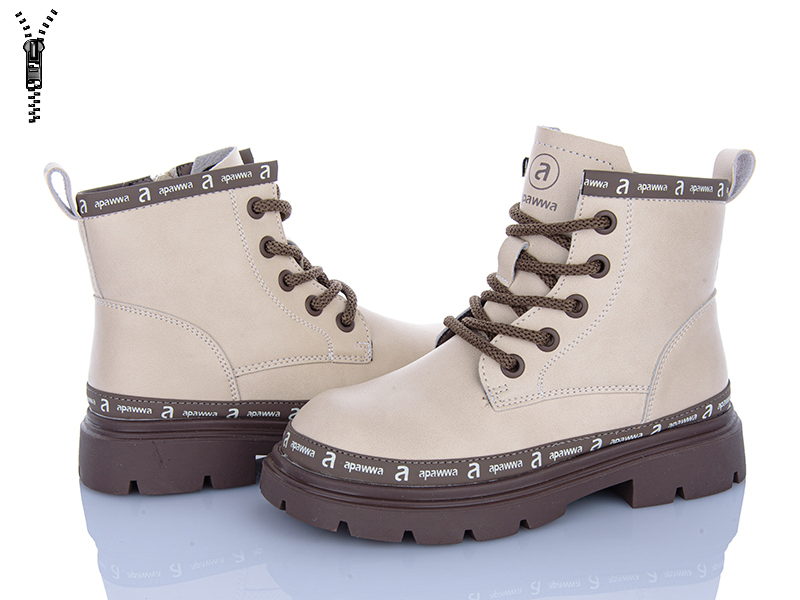 Ботинки Clibee (28-35) B5753-1 beige (деми)