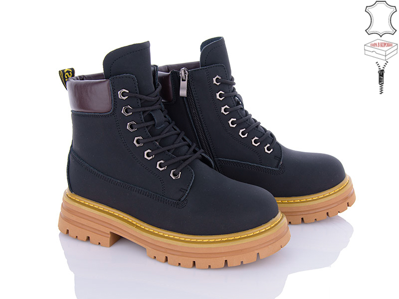 Ботинки QQ Shoes (36-40) B130 (зима)