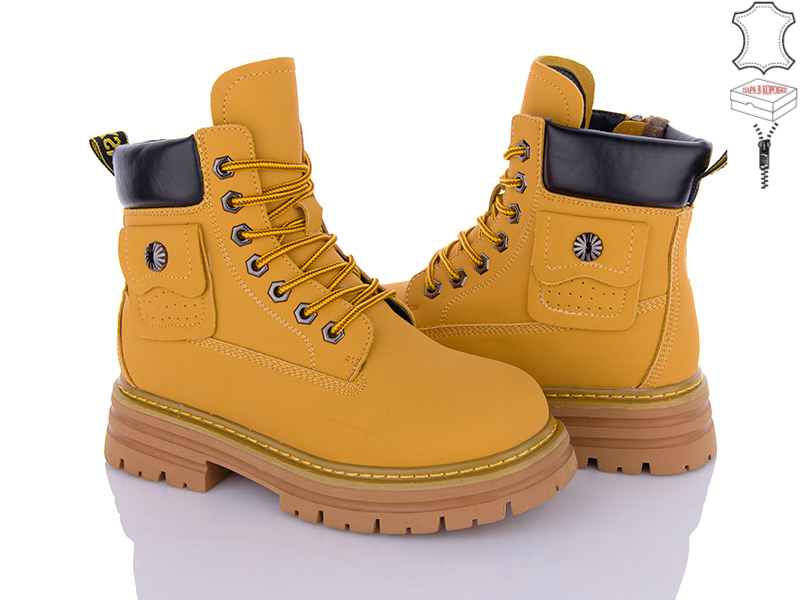 Ботинки QQ Shoes (36-40) B132 (зима)