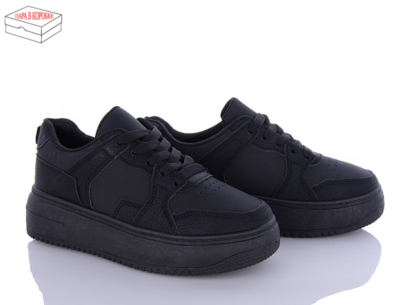 Кроссовки Ailaifa (36-41) 765 black (деми)