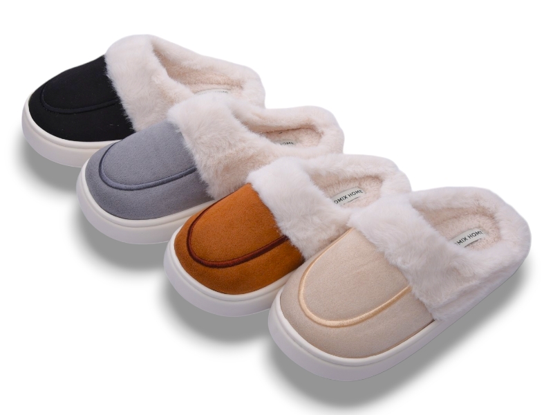 Тапочки ALEX M&L (36-41) MD9623 mix (зима)