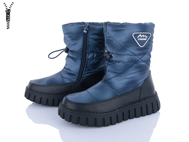 Ботинки Clibee (33-38) DC5 blue (зима)
