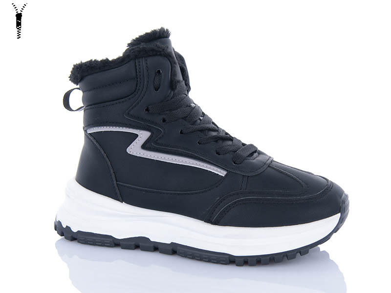 Ботинки OkShoes (36-41) YB028-1 (зима)