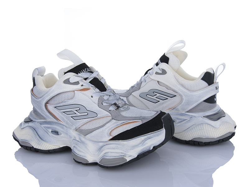 Кроссовки Clibee (36-40) D23881 white-black (деми)