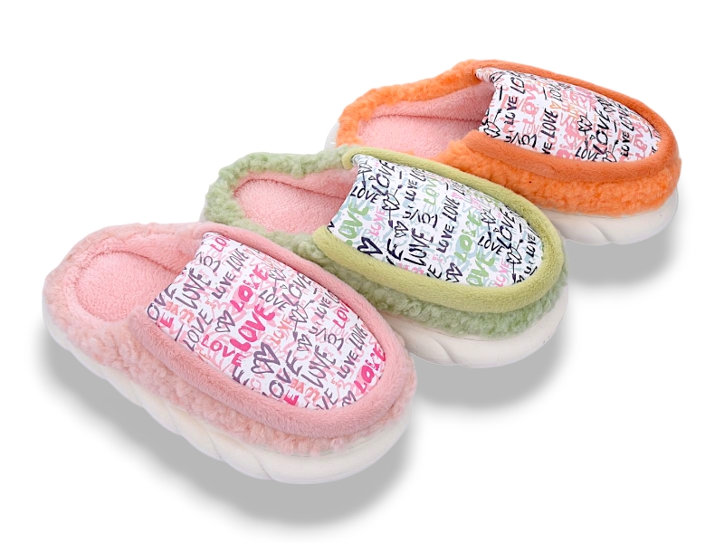 Тапочки Sanlin2 (36-41) 079-65A mix (зима)