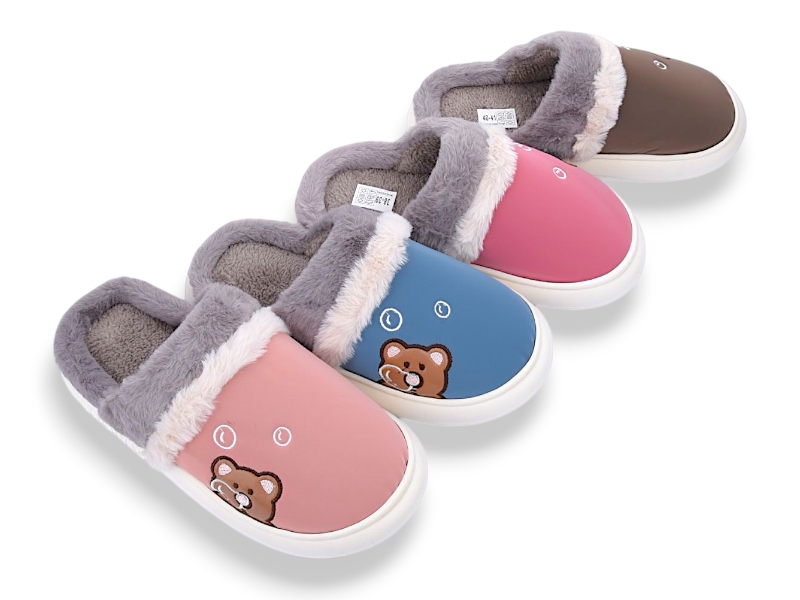 Тапочки Sanlin2 (36-41) WP8068 mix (зима)