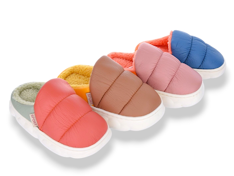 Тапочки Sanlin2 (30-35) WP8128 mix (зима)