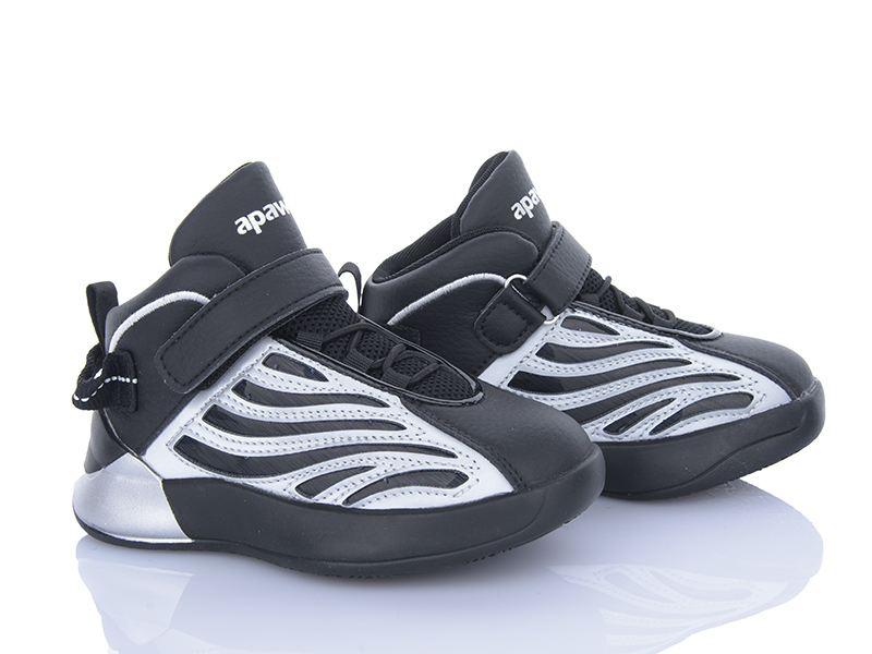 Кроссовки Apawwa (26-30) GC41-1 black (деми)