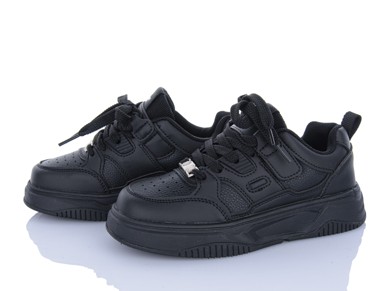 Кроссовки Clibee (32-37) T1215P black (деми)