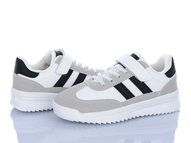 Кроссовки Apawwa (32-37) LC6612-4 grey-black (деми)