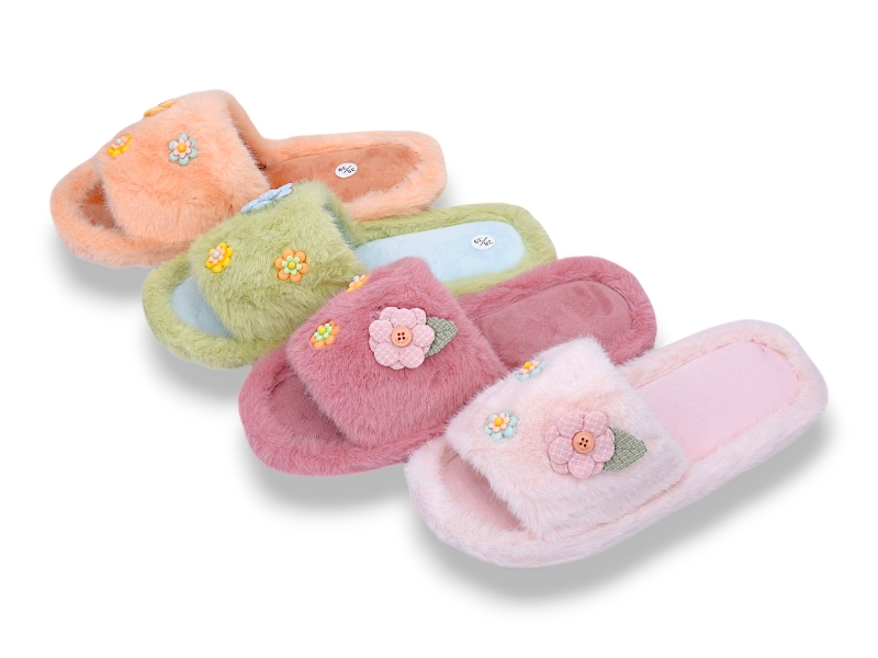 Тапочки Sanlin2 (36-41) DH304 mix (зима)