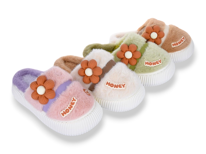 Тапочки Horoso (36-41) PA134 mix (зима)