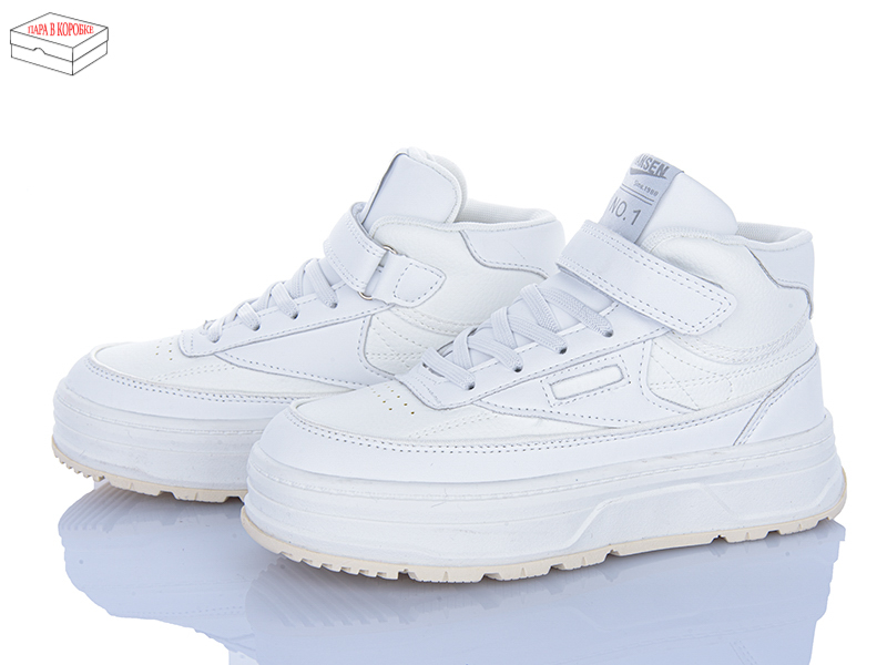 Кроссовки Apawwa (33-38) LC818 white (деми)