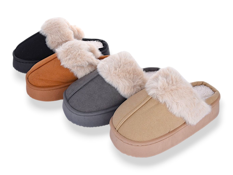 Тапочки ALEX M&L (36-41) L779 mix (зима)