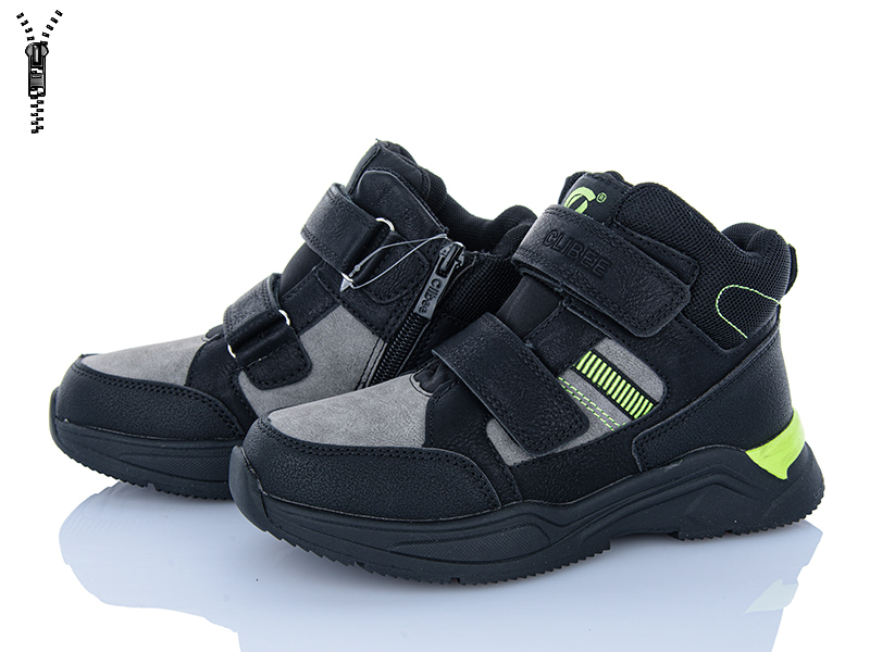Ботинки Clibee (32-37) KC515 grey (деми)