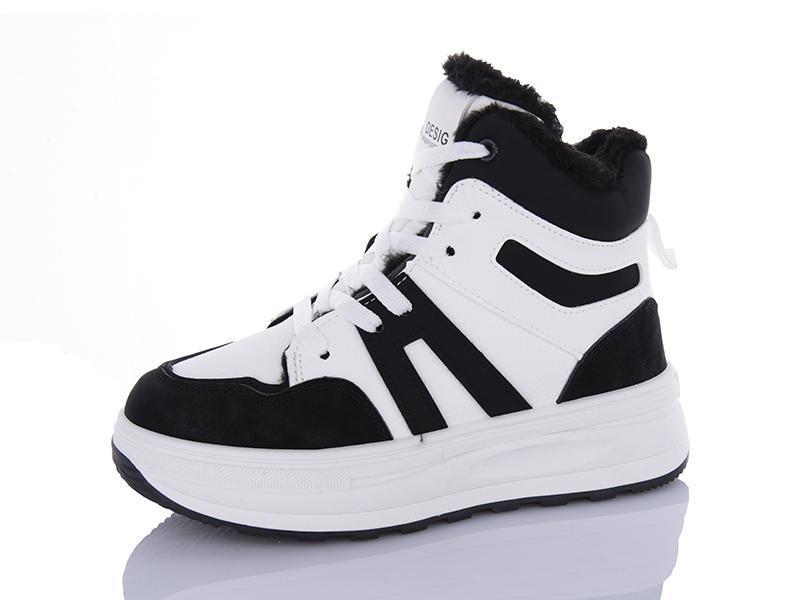 Кроссовки OkShoes (36-41) YB067-1 (зима)