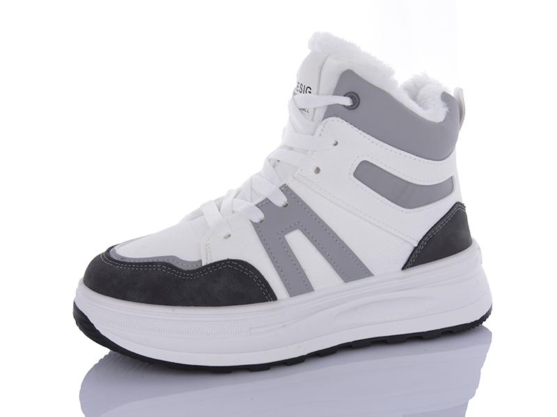 Кроссовки OkShoes (36-41) YB067-2 (зима)